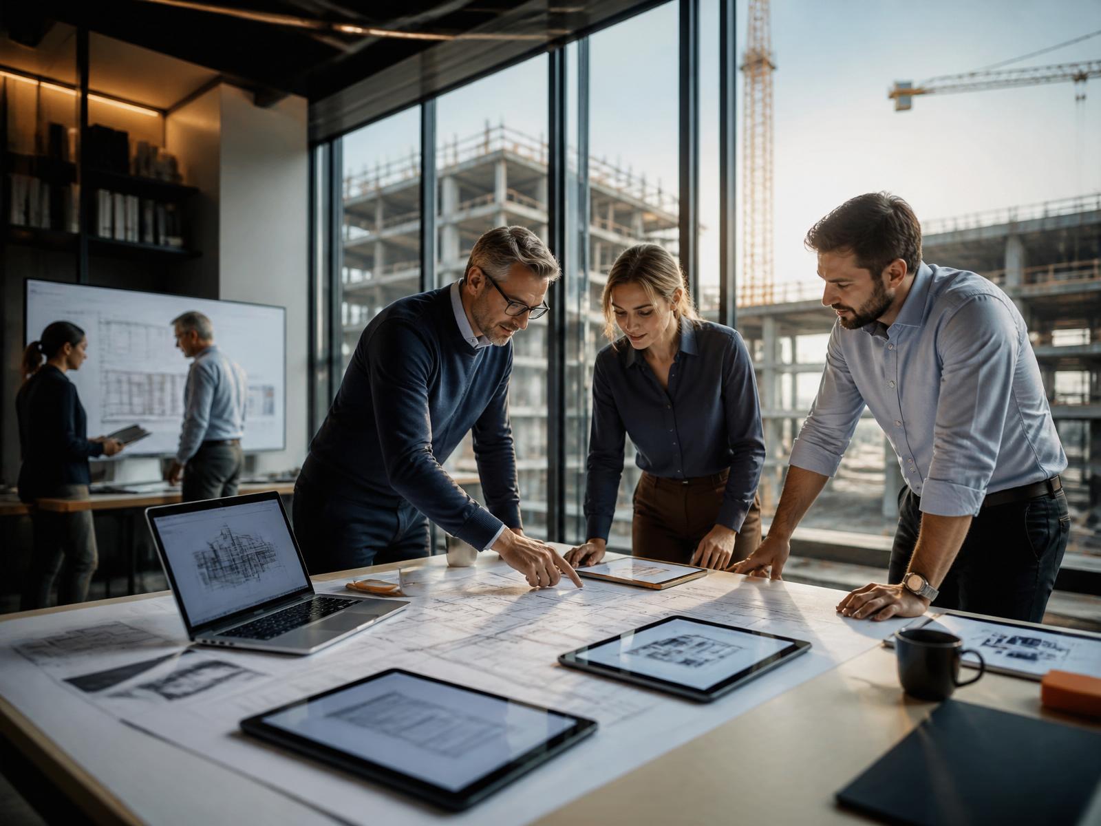 Digitale Zusammenarbeit im Bauprojekt